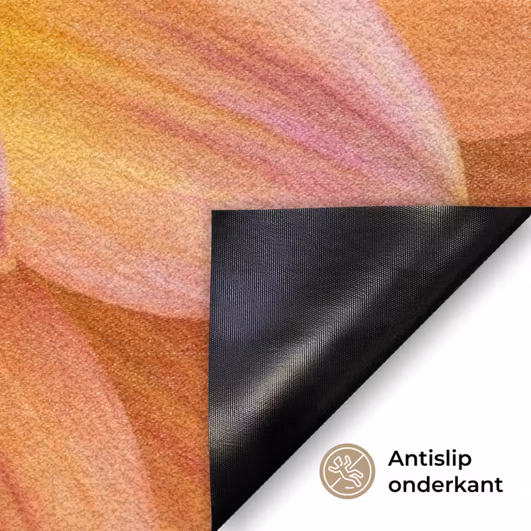 Deurmat - Dahlia - Bloem - Oranje — 6