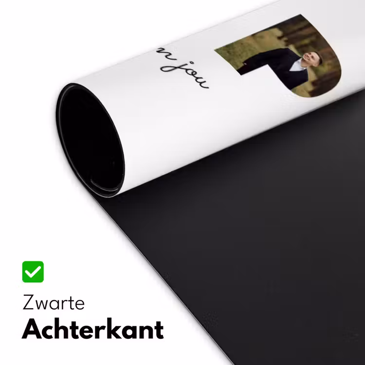 Gepersonaliseerde bureau onderlegger - Moppie - Lettercollage — 5