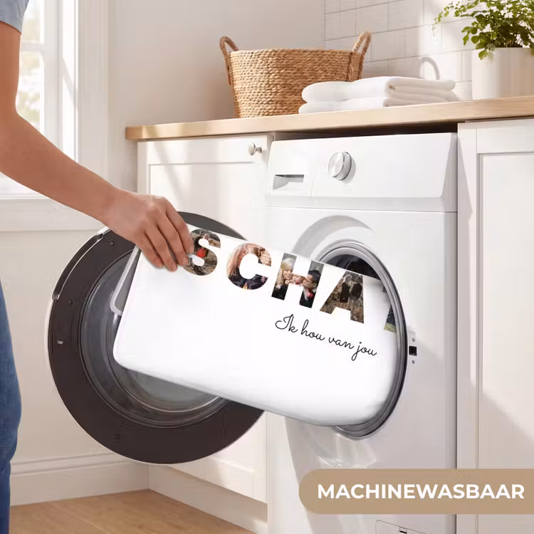 Gepersonaliseerde Wc Mat - Schatje - Lettercollage — 5