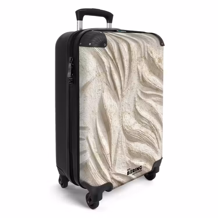 Koffer - Textuur - Reliëf - Beige — 2