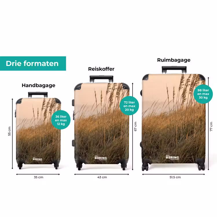 Koffer - Duinlandschap - Zonsondergang - Strand — 8