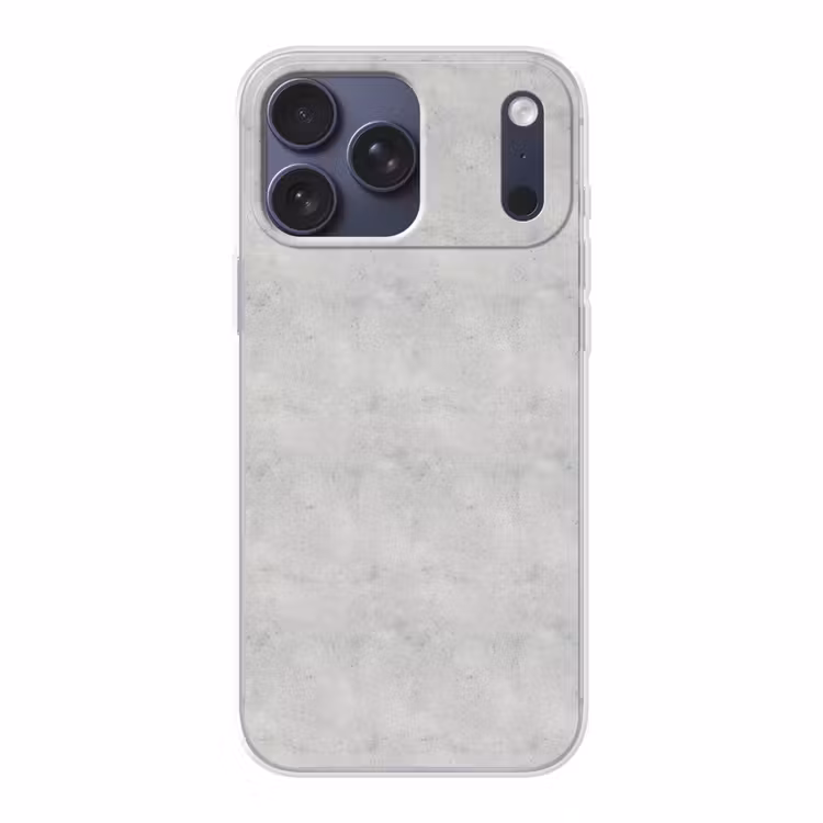 Telefoonhoesje Softcase - Grijs - Beton - Neutraal — 1