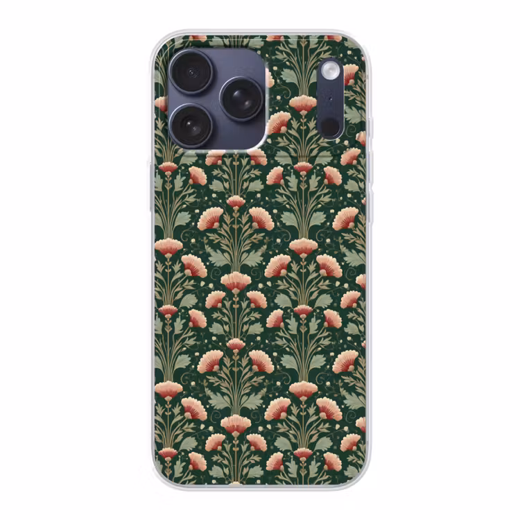 Telefoonhoesje Softcase - Patroon - Botanisch - Kleurrijk — 1