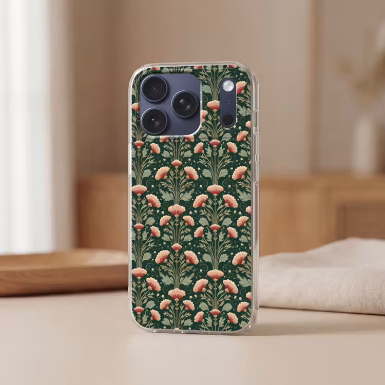 Telefoonhoesje Softcase - Patroon - Botanisch - Kleurrijk — 3