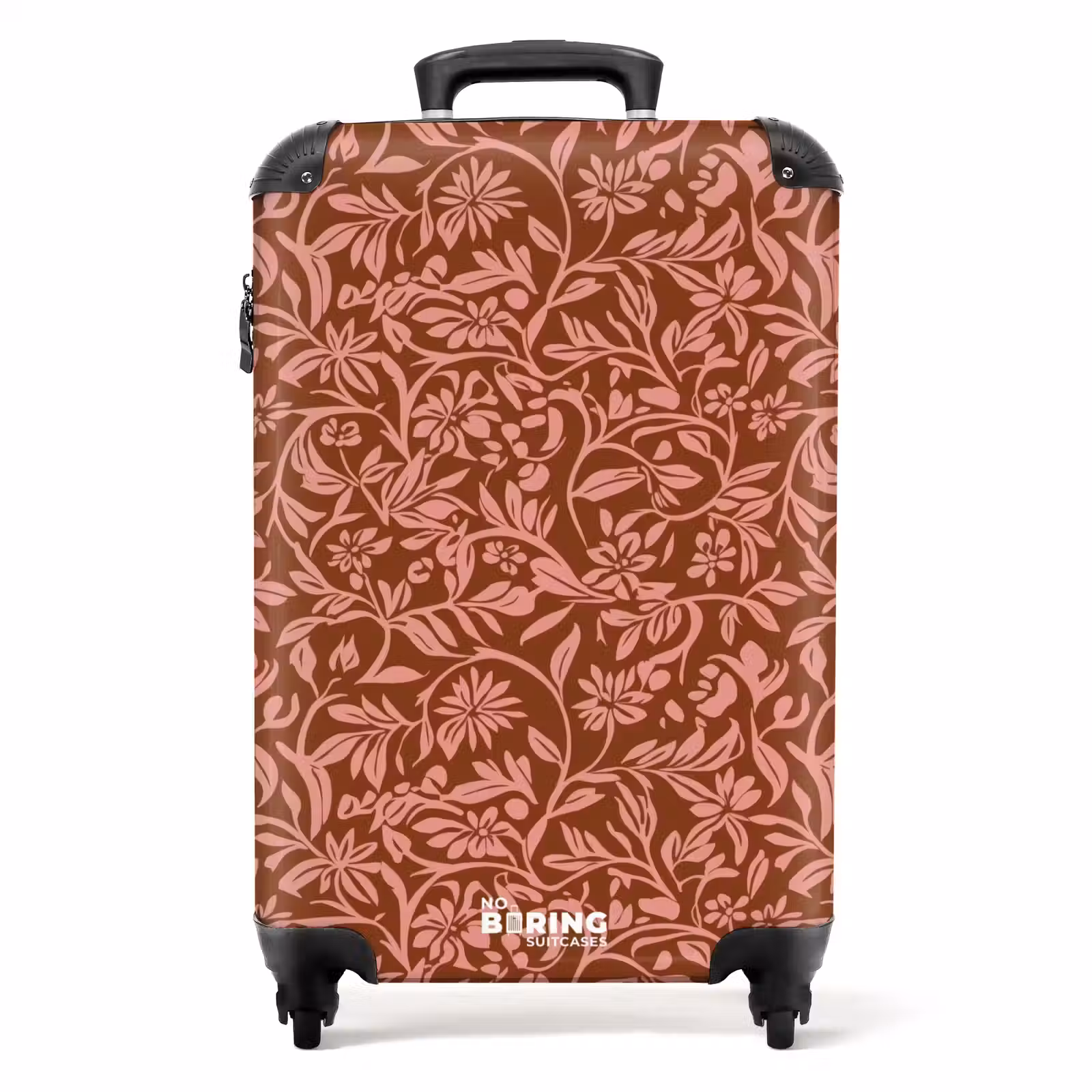 Koffer - Bloemen - Print - Roze — 1