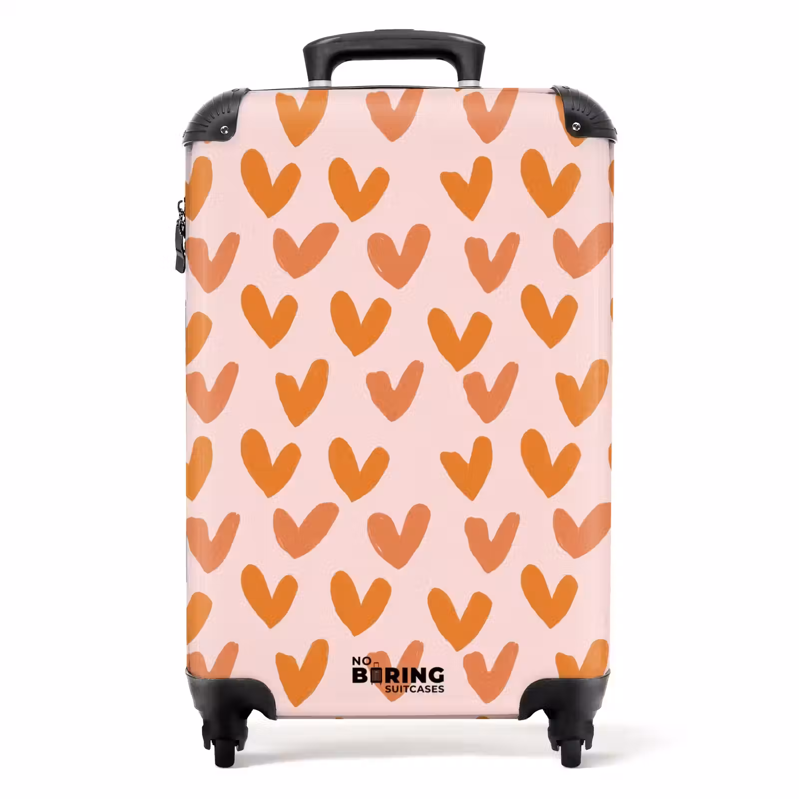 Koffer - Hartjes - Getekend - Oranje — 1