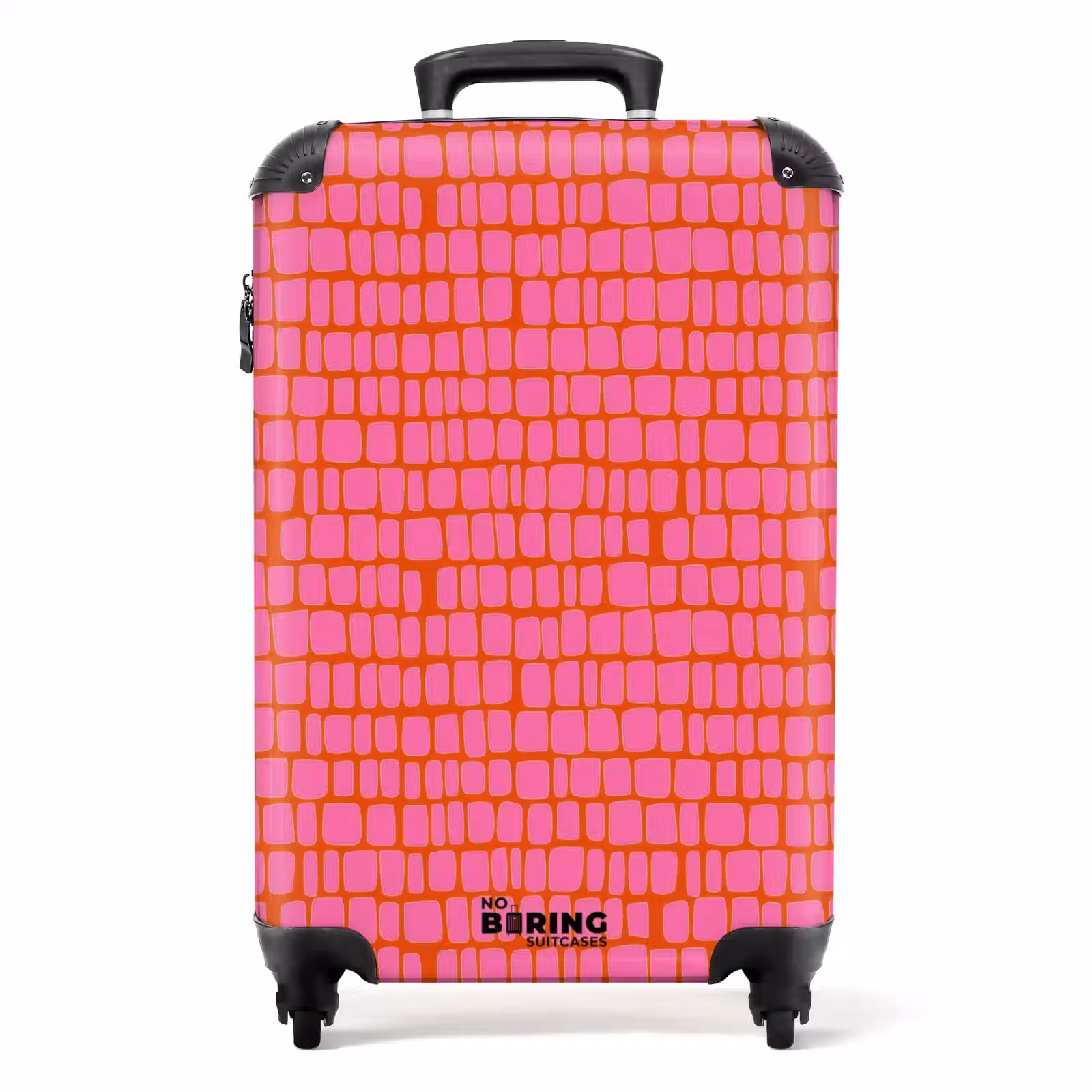 Koffer - Organisch - Raster - Roze — 1
