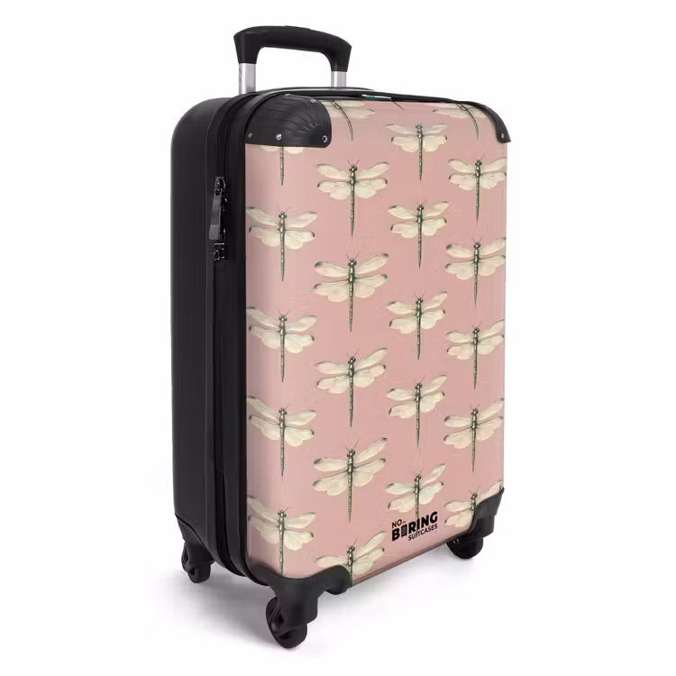Koffer - Lillibellen - Patroon - Roze — 2