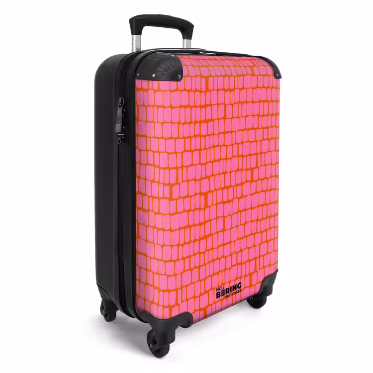Koffer - Organisch - Raster - Roze — 2
