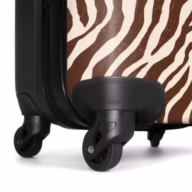 Koffer - Zebra - Patroon - Zwart - Wit — 6