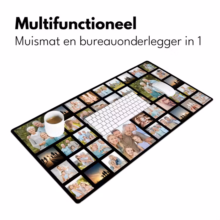 Gepersonaliseerde bureau onderlegger - Fotocollage - 41 afbeeldingen — 7
