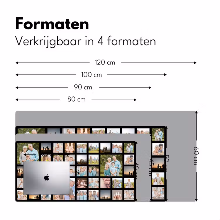 Gepersonaliseerde bureau onderlegger - Fotocollage - 41 afbeeldingen — 8