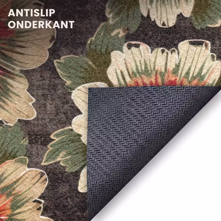 Deurmat - Bloemen Patroon Vintage — 6