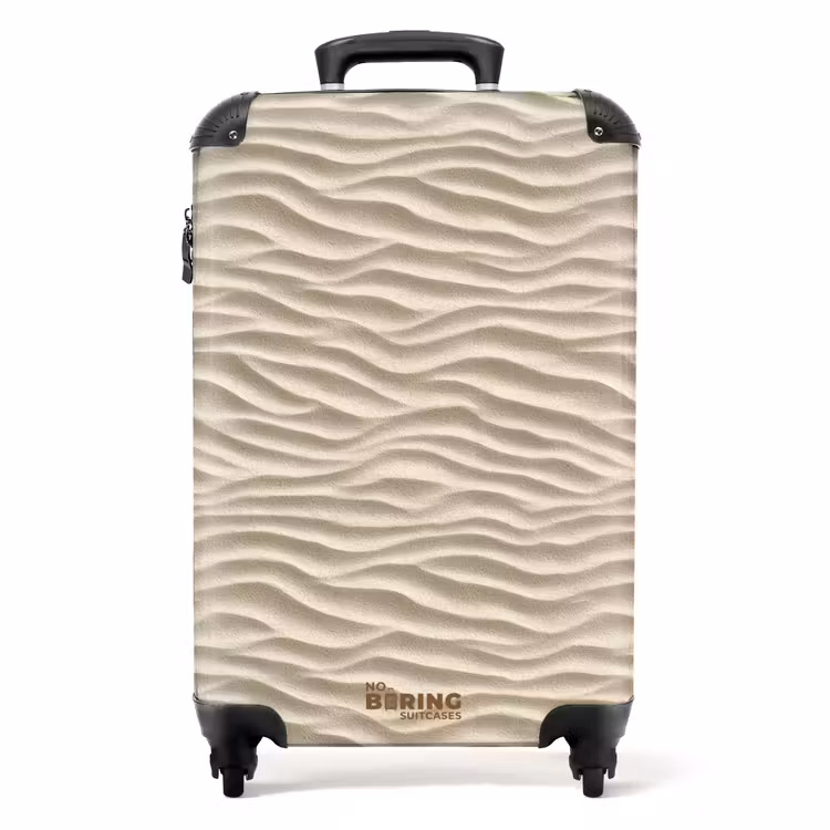 Koffer - Zand - Golven - Beige — 1