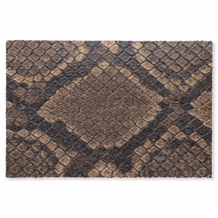 Vloerkleed - Python - Schubben - Brons — 1