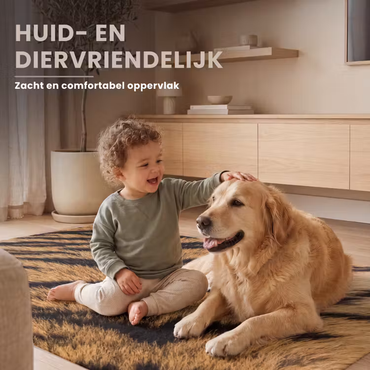 Vloerkleed - Realistisch - Tijgervacht - Zwart — 8