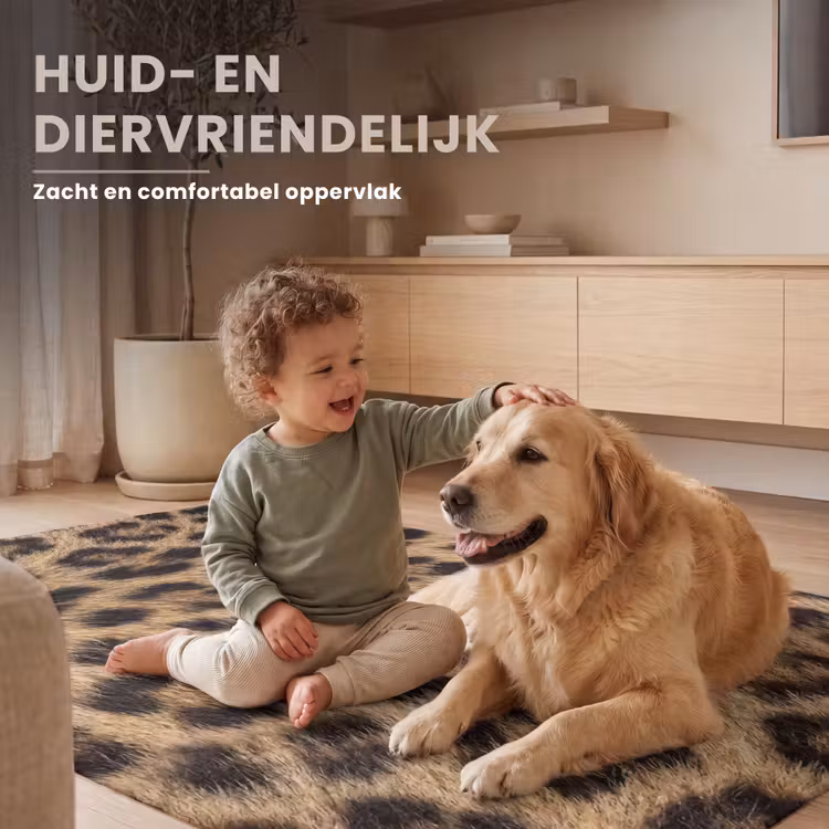 Vloerkleed - Luipaard - Vacht - Klassiek - Bruin — 7
