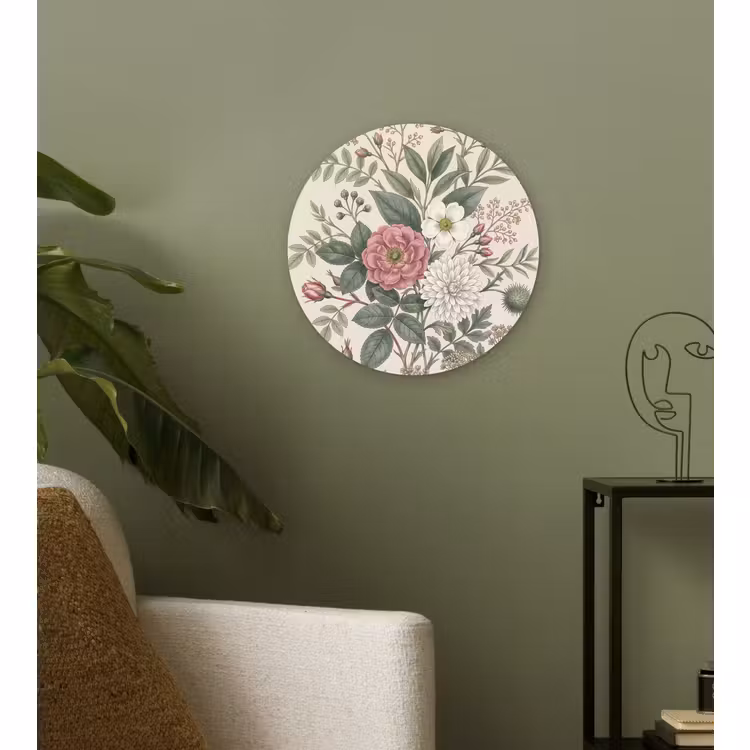 Muurcirkel - Romantisch - Design - Kleurrijk — 3