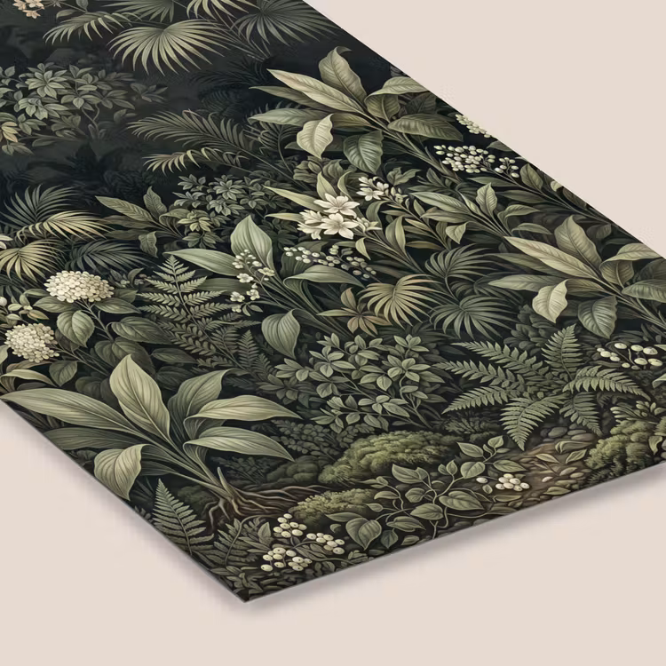 Poster met lijst - Jungle - Bladeren - Botanisch - Groen — 7