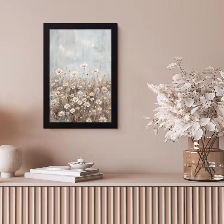 Poster met lijst - Madelief - Illustratie - Wit — 5