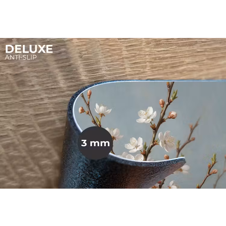Placemat - 6 stuks - Botanisch - Stilleven - Blauw — 4