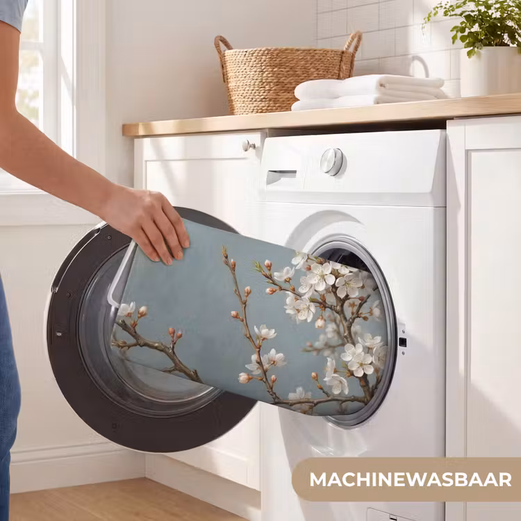 Badmat - Botanisch - Stilleven - Blauw — 7