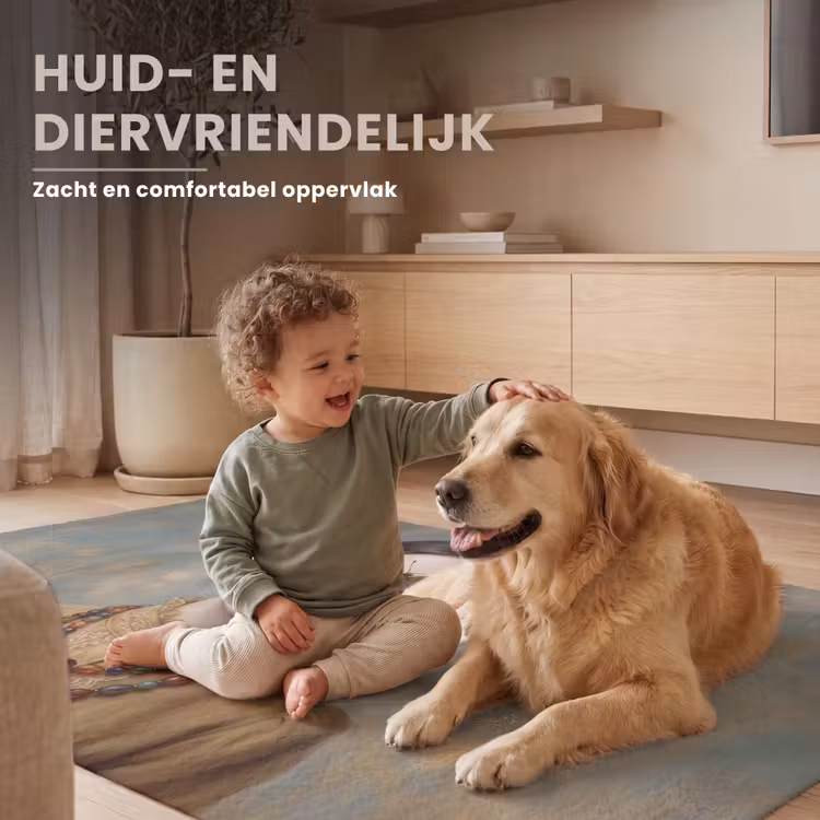 Vloerkleed - Portret - Vlinder - Kleurrijk — 7