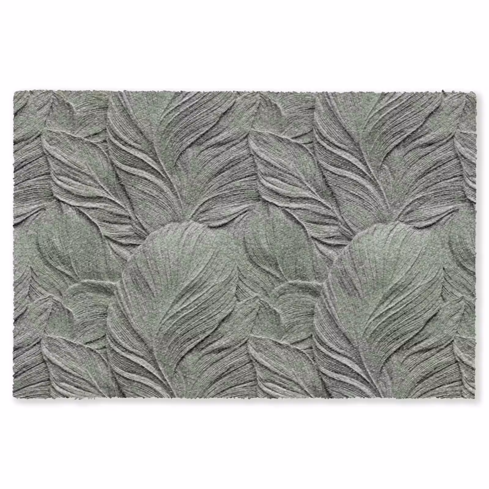 Vloerkleed - Bladeren - Textuur - Groen — 1