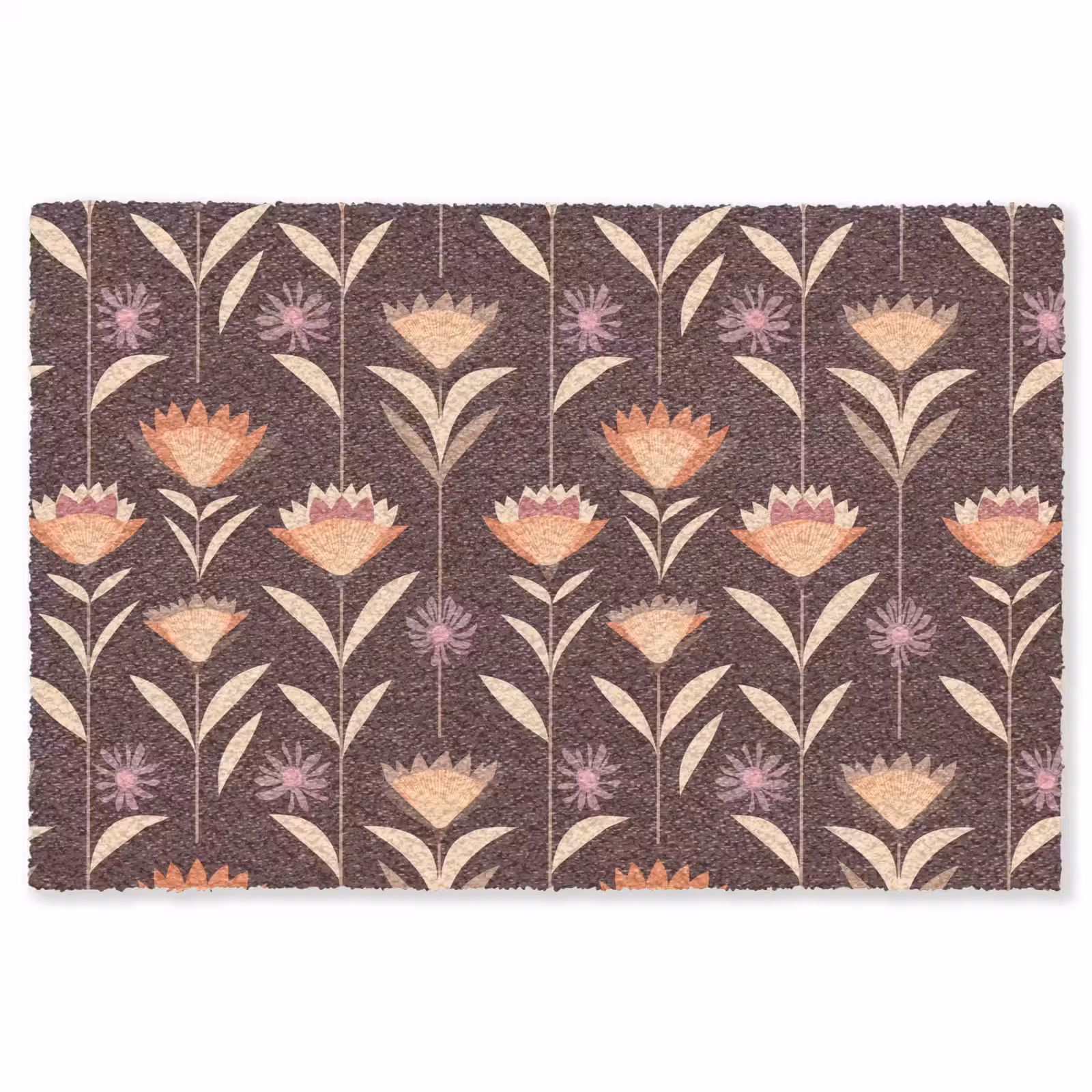 Vloerkleed - Elegant - Retro - Bruin — 1