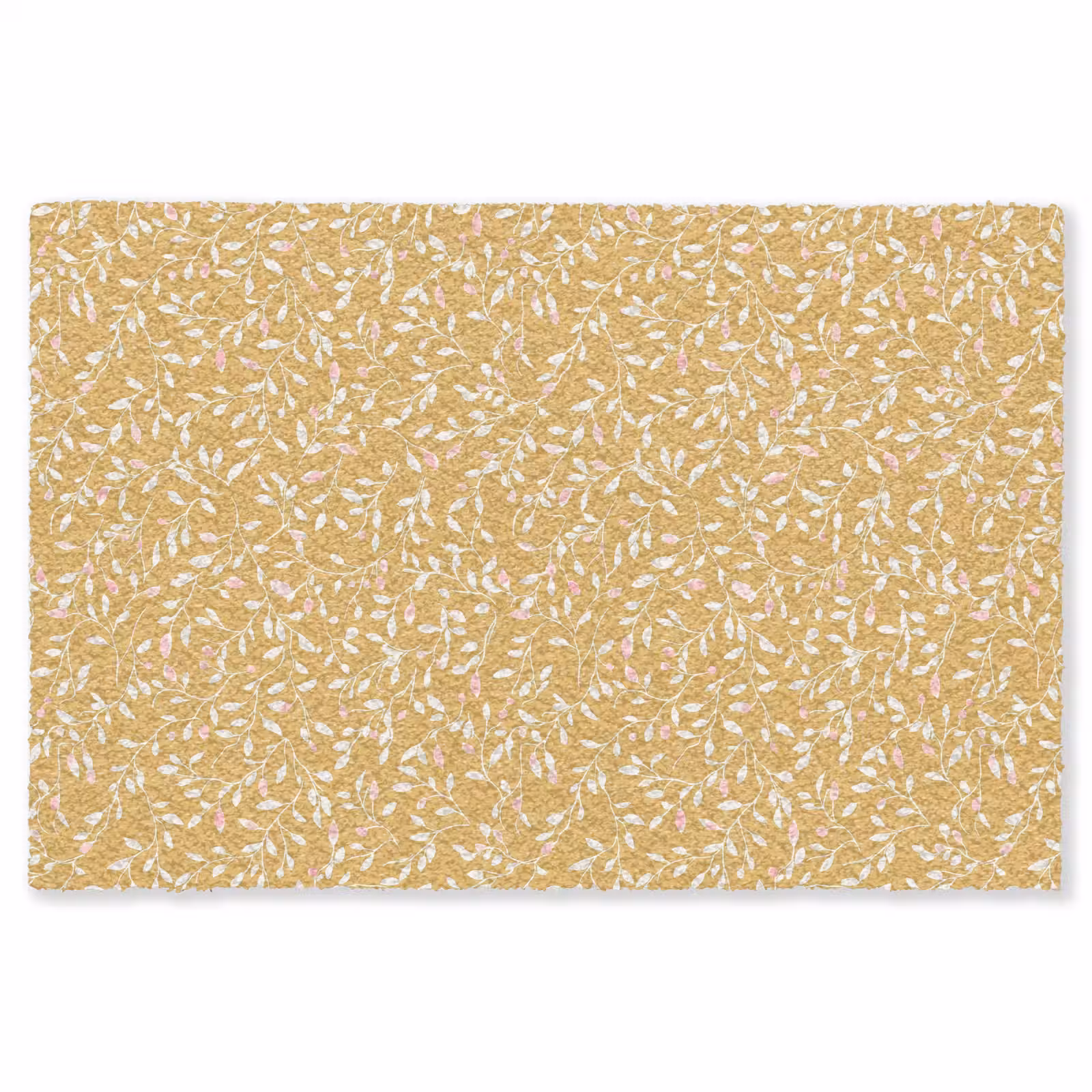 Vloerkleed - Takjes - Patroon - Oker — 1