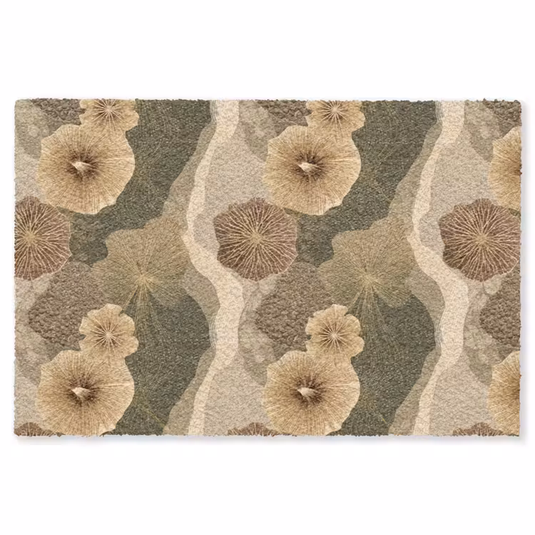 Vloerkleed - Abstract - Modern - Groen — 1