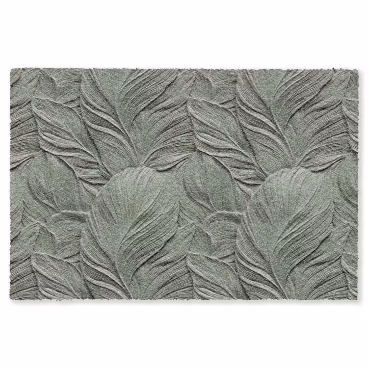 Vloerkleed - Bladeren - Textuur - Groen — 1
