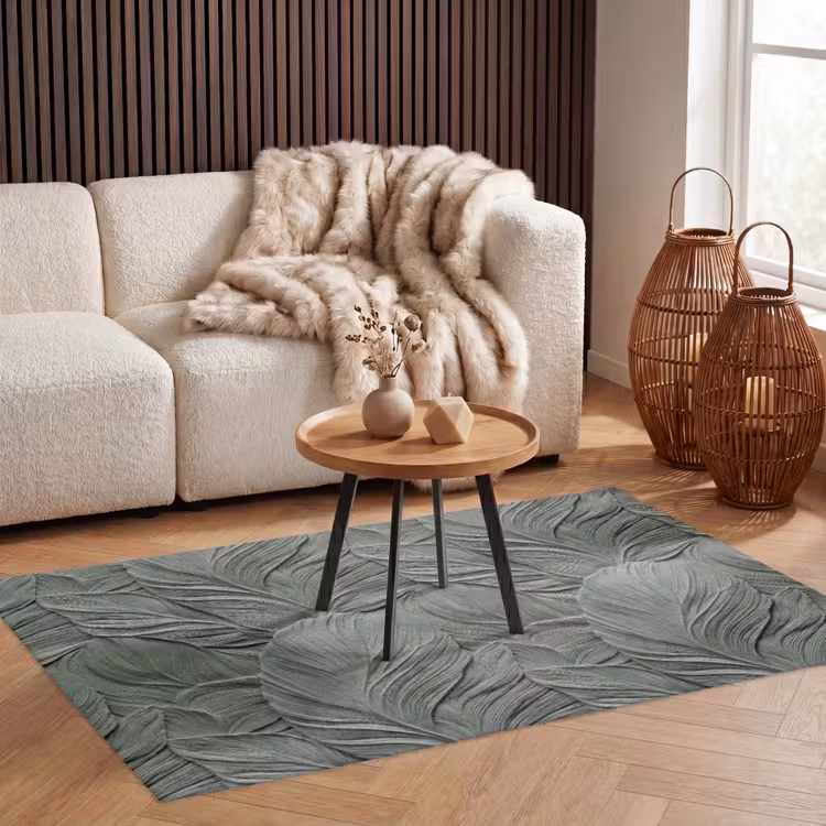 Vloerkleed - Bladeren - Textuur - Groen — 3