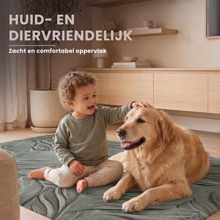 Vloerkleed - Bladeren - Textuur - Groen — 7