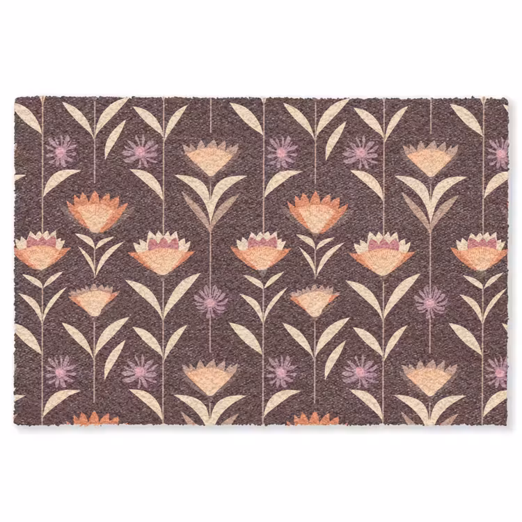 Vloerkleed - Elegant - Retro - Bruin — 1