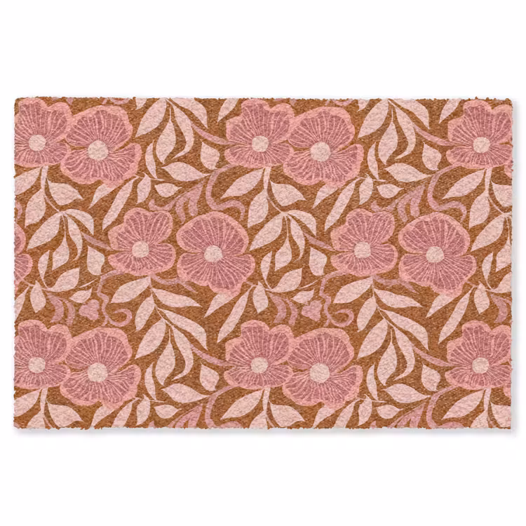 Vloerkleed - Sfeer - Bloemen - Roze — 1