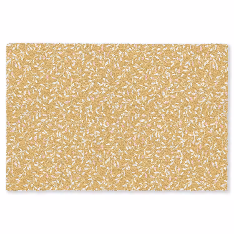 Vloerkleed - Takjes - Patroon - Oker — 1