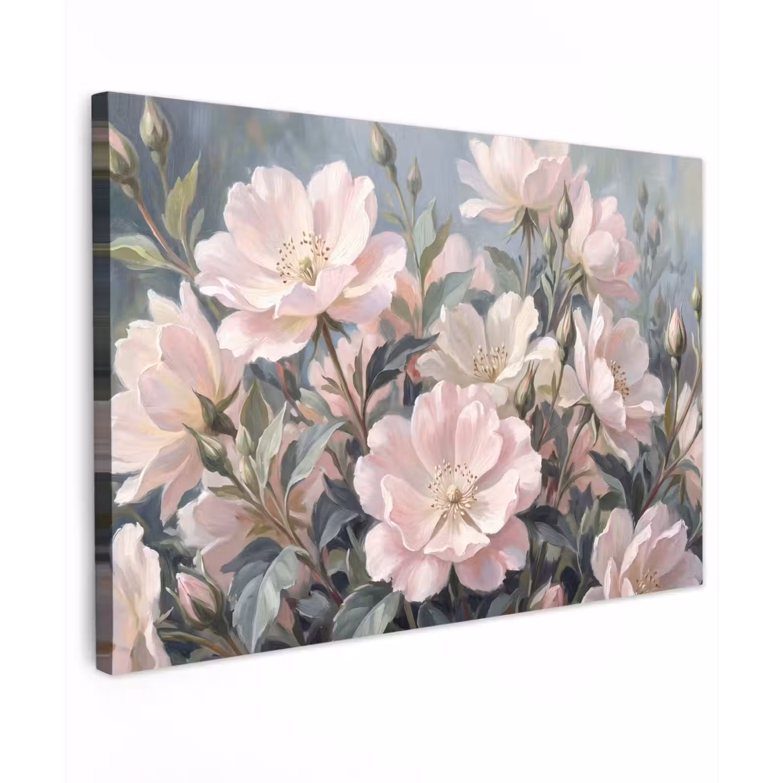 Buiten canvas - Rozen - Illustratie - Roze — 1