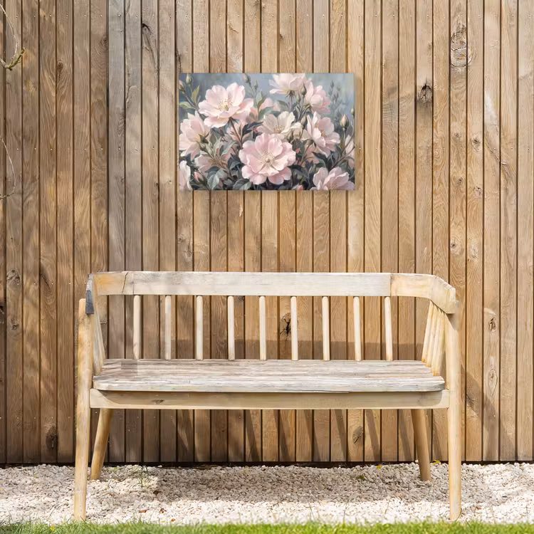 Buiten canvas - Rozen - Illustratie - Roze — 3