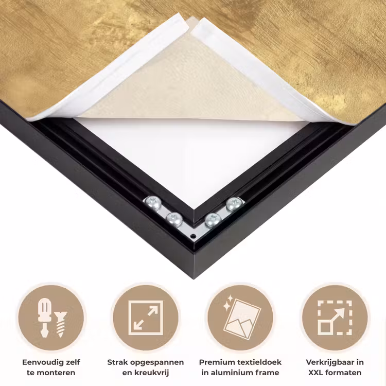 Art Frame - Industrieel - Textuur - Goud — 8