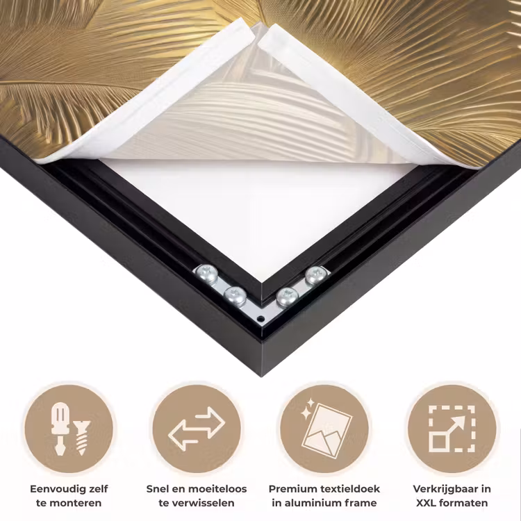 Art Frame - Palm - Waaier - Goud — 4