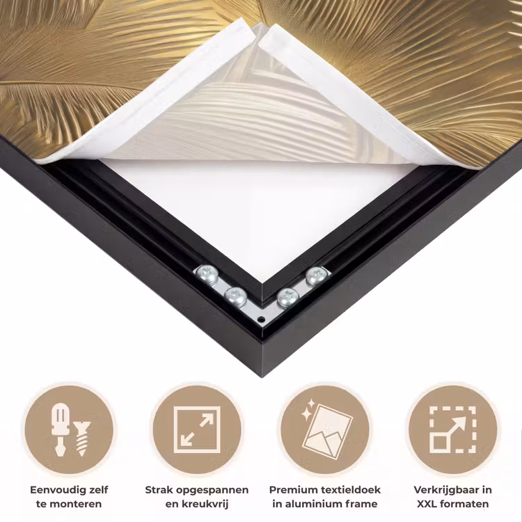 Art Frame - Palm - Waaier - Goud — 8