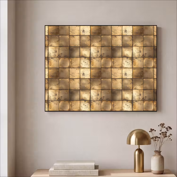 Art Frame - Geometrisch - Tegels - Goud — 5