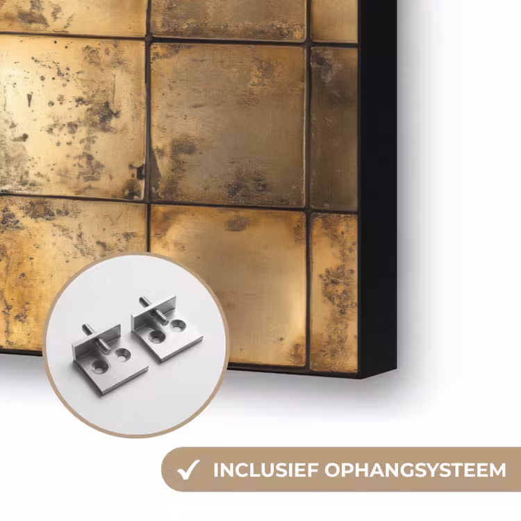 Art Frame - Geometrisch - Tegels - Goud — 6
