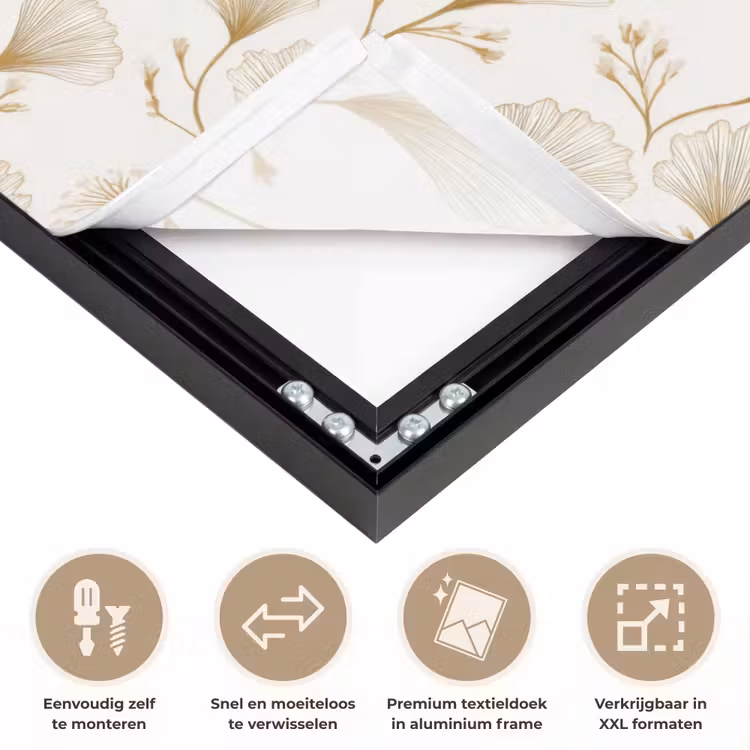 Art Frame - Ginkgo - Takken - Goud — 4