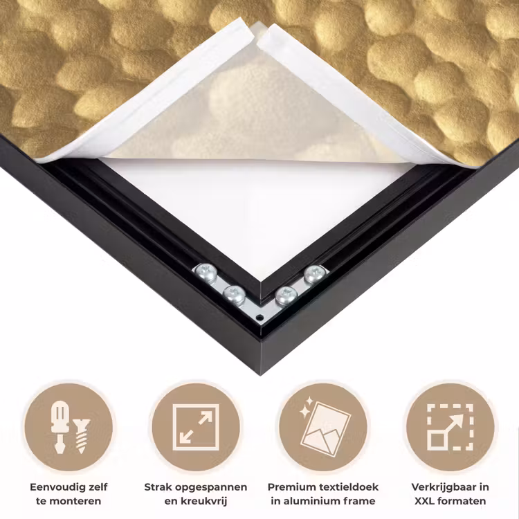 Art Frame - Metaal - Dynamisch - Goud — 8