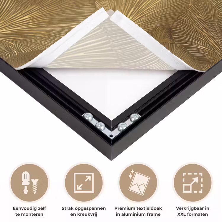 Art Frame - Organisch - Lijnen - Goud — 8