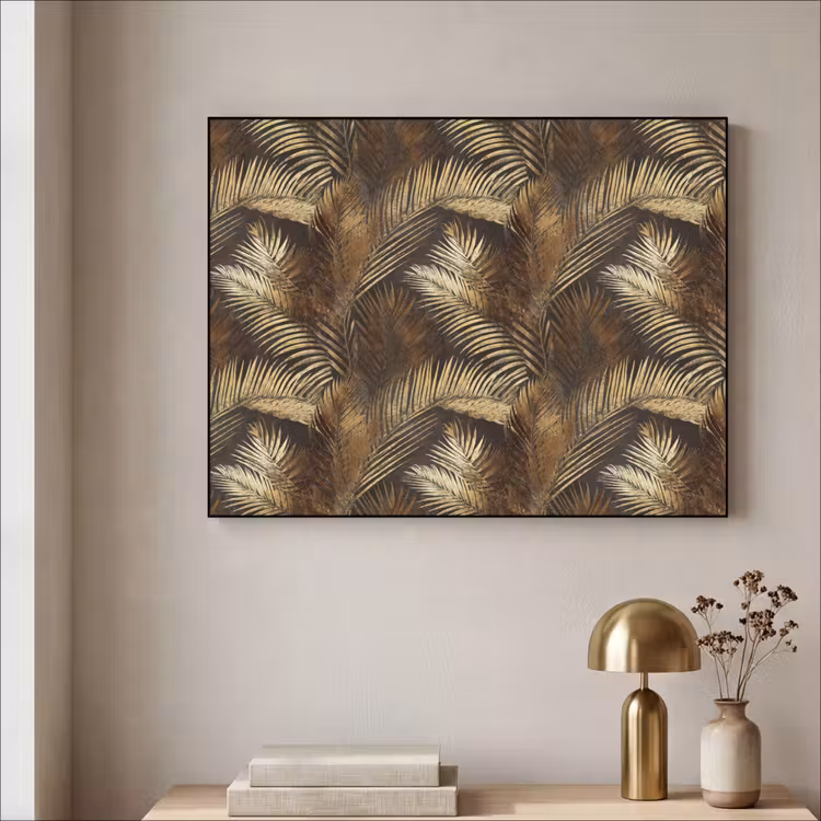 Art Frame - Tropisch - Bladeren - Goud — 5