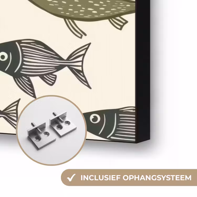 Art Frame - Vissen - Klassiek - Groen — 6