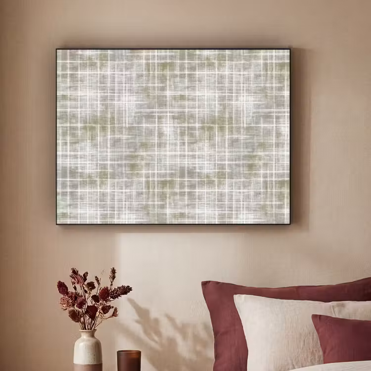 Art Frame - Linnen - Patroon - Groen — 3